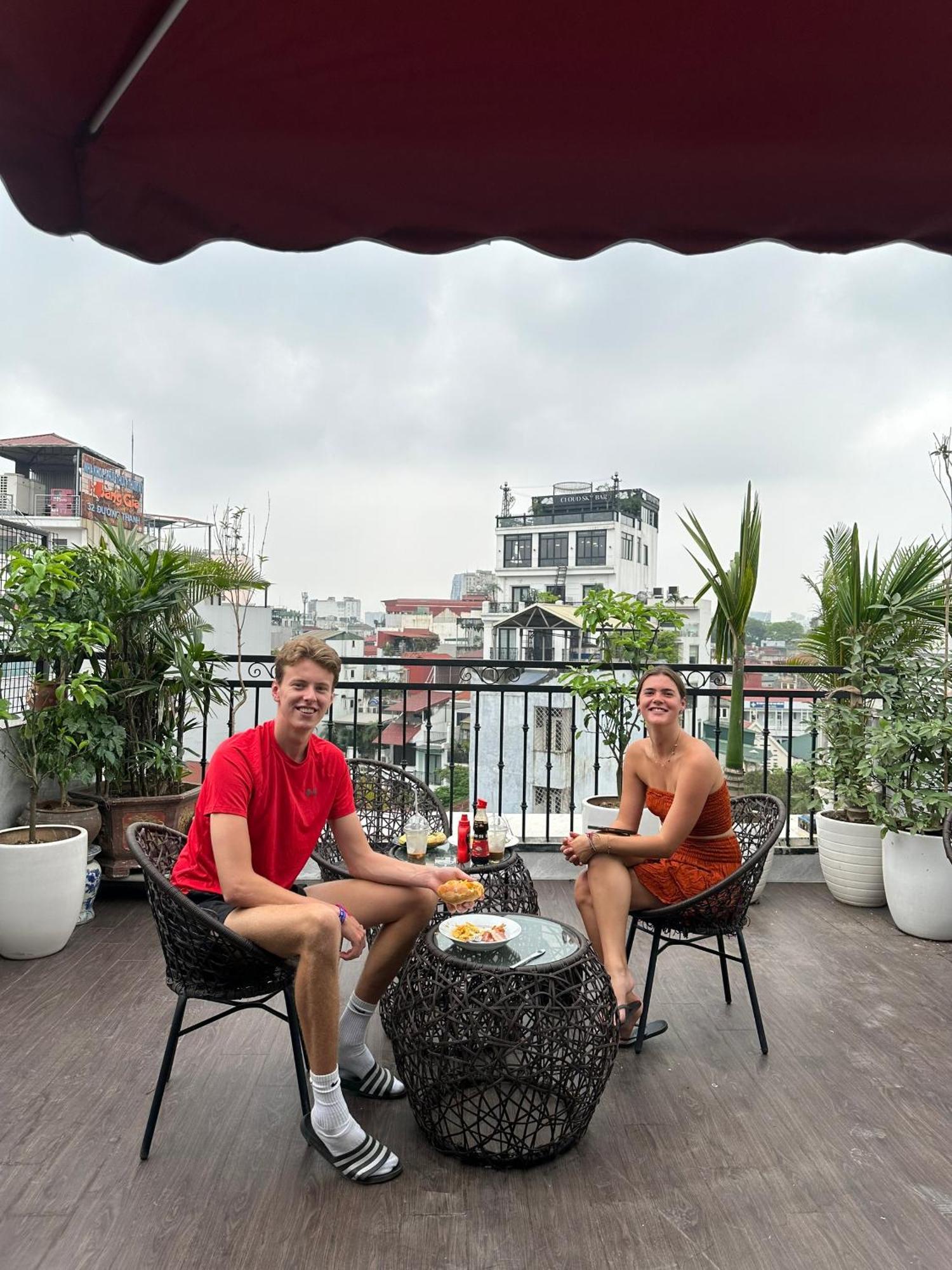 Golden Rose Premium Hotel 河内 外观 照片