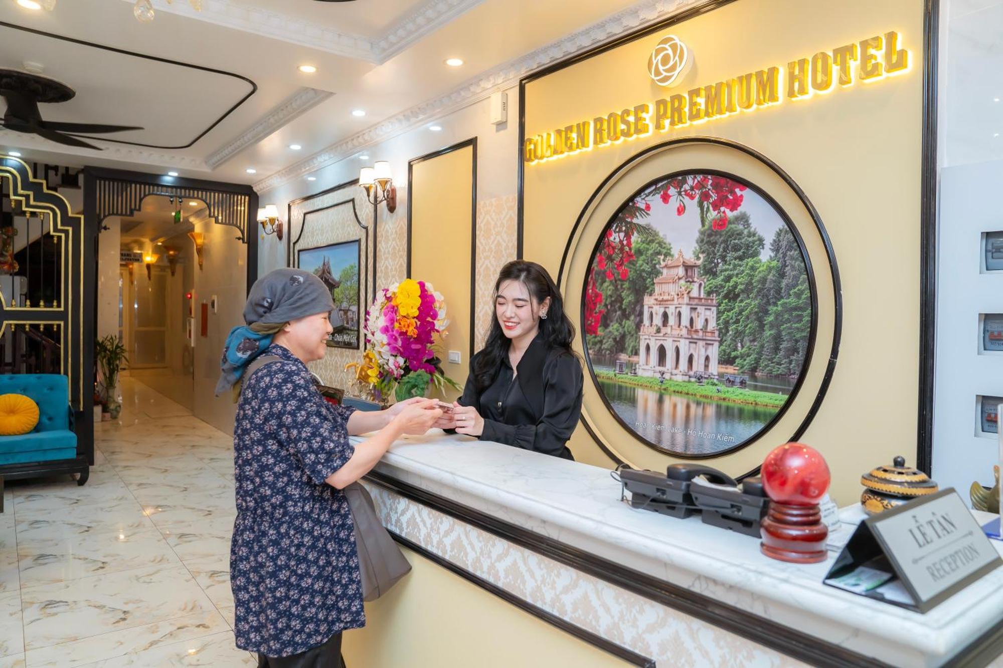 Golden Rose Premium Hotel 河内 外观 照片