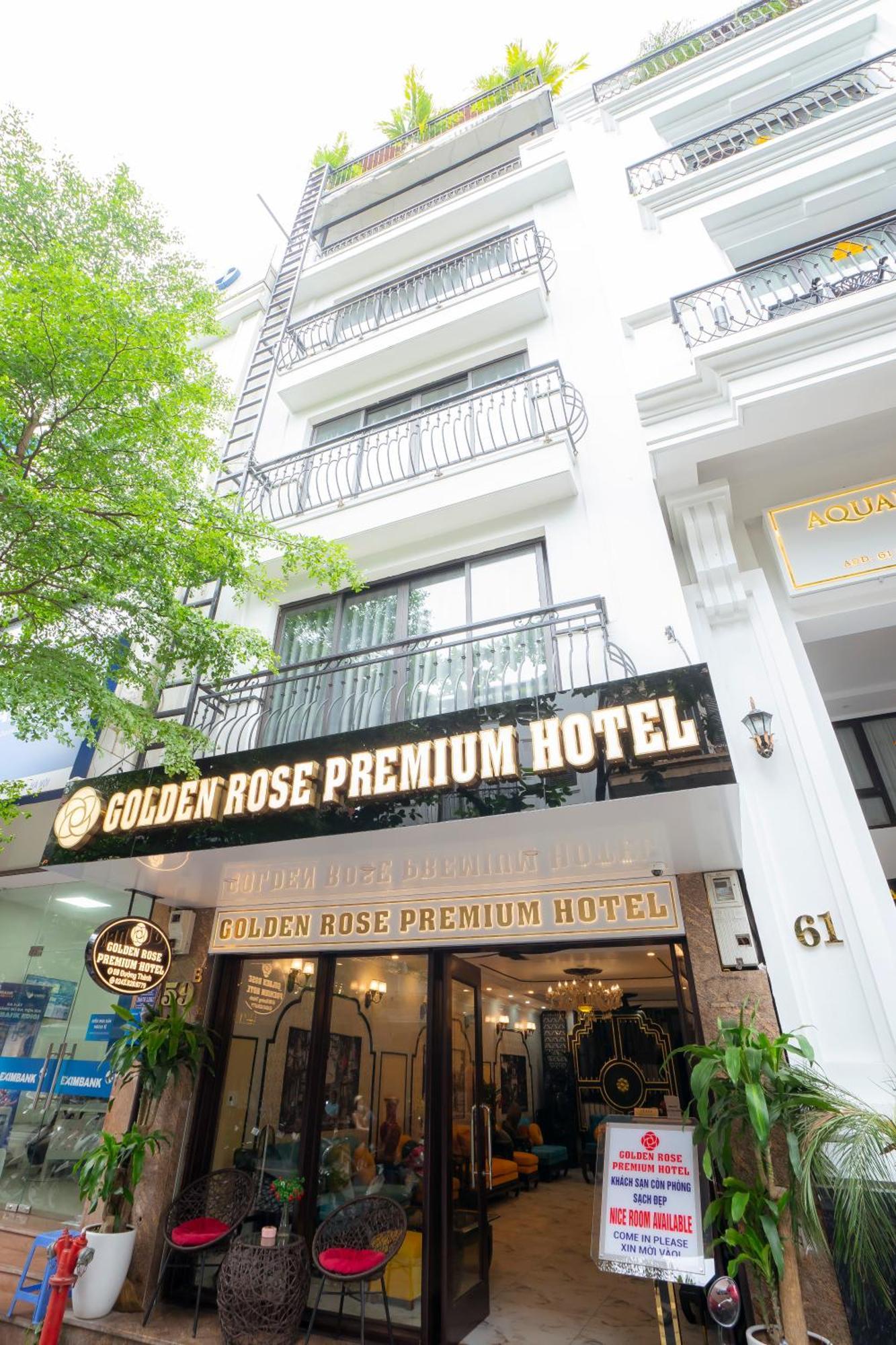 Golden Rose Premium Hotel 河内 外观 照片