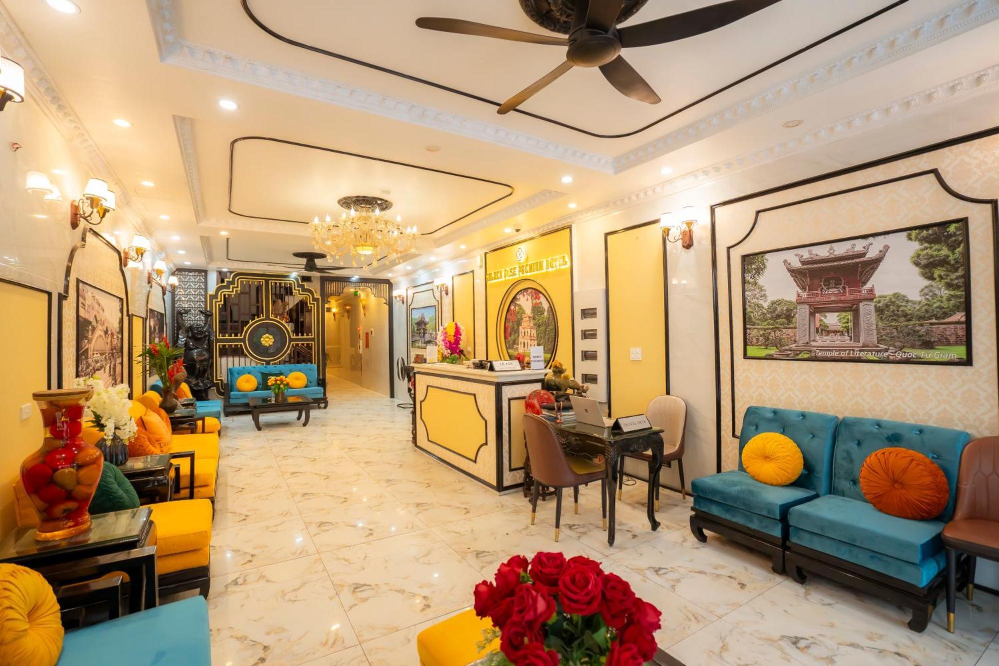 Golden Rose Premium Hotel 河内 外观 照片